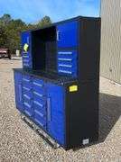 Unused 7' toolbox workbench w/ top