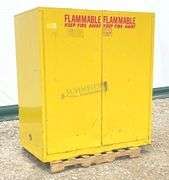 59" wide steel flammables cabinet