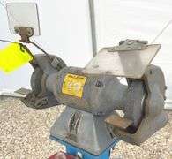 Baldor 7" bench grinder on stand - Schneider Auctioneers LLC