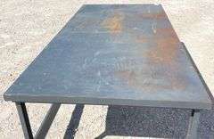 4'x8' steel work table