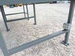 4'x10' steel work table