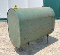 5' wide steel oil tank w/ legs