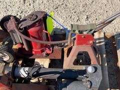 Group of jack stands and jacks
