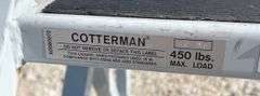 Cotterman 28" rolling utility stairs