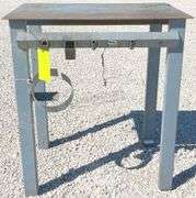 23"x36" steel welding table