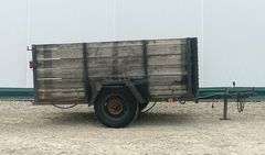 Homemade 6'x8' tilt bed utility trailer