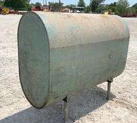 5' wide steel oil tank w/ legs