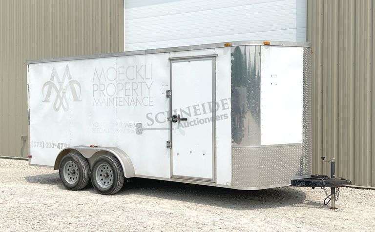 2015 Arising 15' enclosed cargo trailer