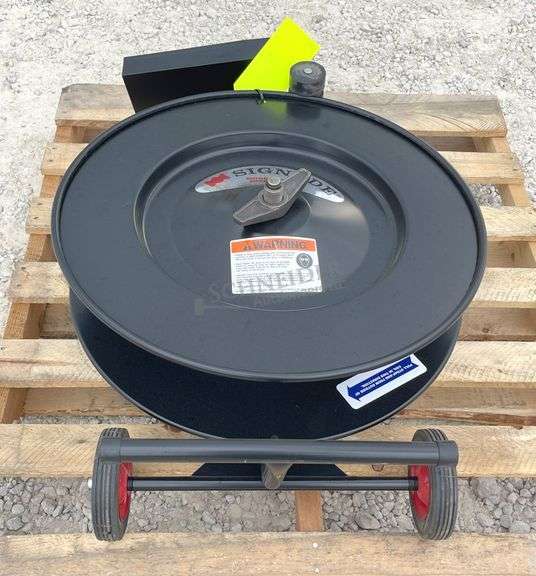 Unused Signode banding cart