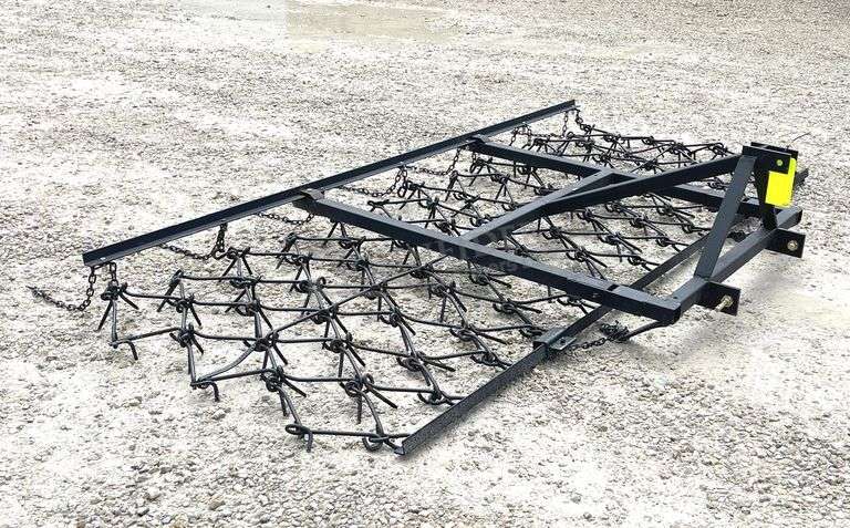 10' 3-point chain harrow