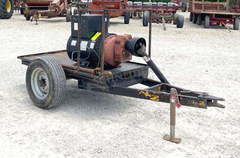 Volt Master 11,000 watt PTO generator on trailer
