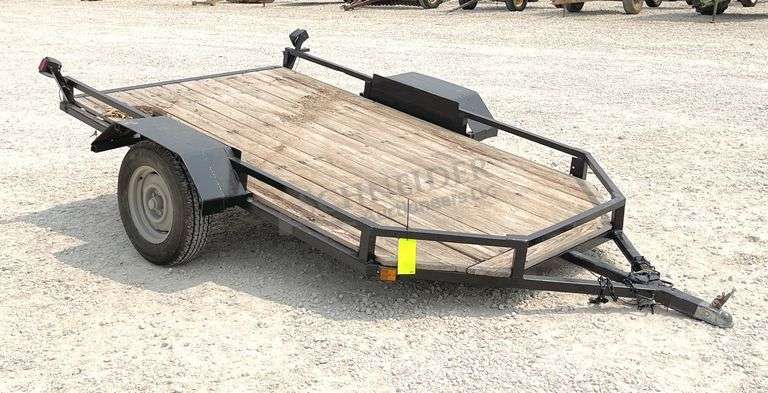 6'x10.5' homemade utility trailer