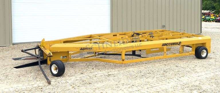 Agway AC-1000 small square bale accumulator