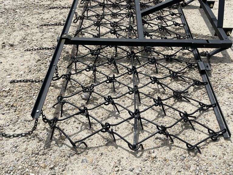 10' 3-point chain harrow