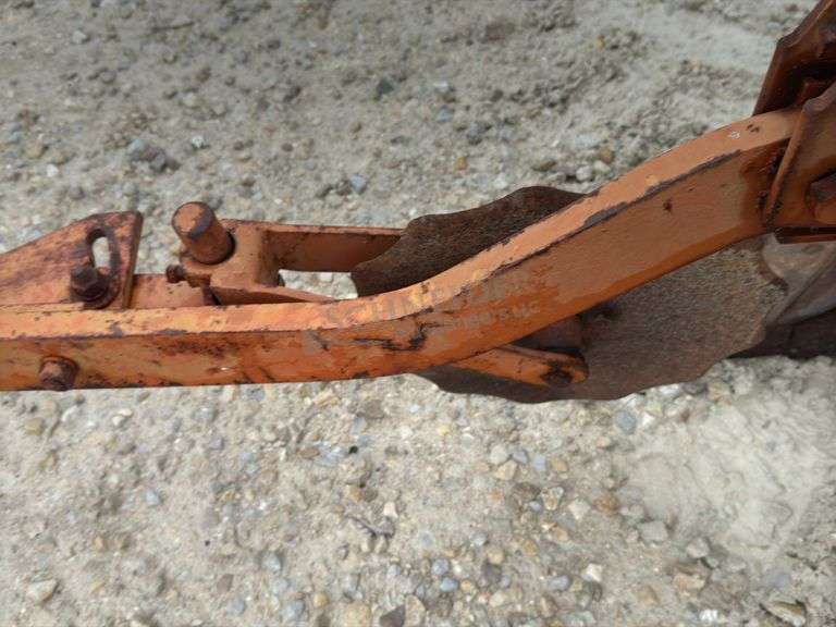 Allis Chalmers 3-14" snap coupler plow w/ coulters