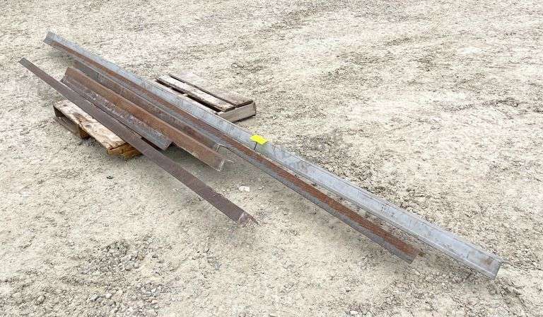 Group of angle iron up to 17' long
