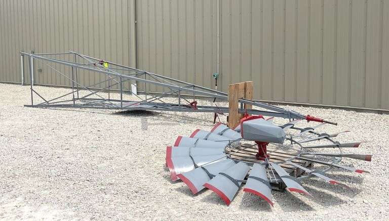 Antique Aeromotor windmill