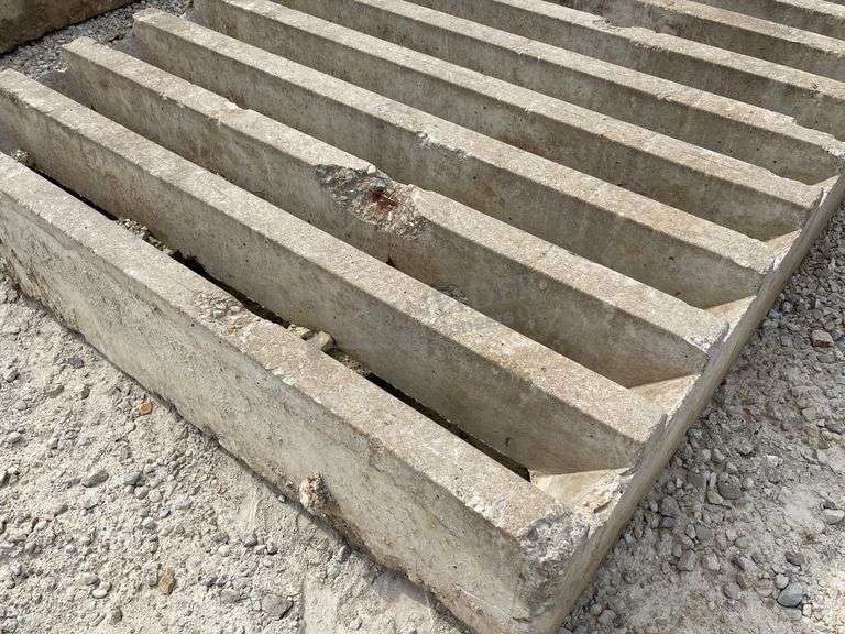 6'x7' concrete cattle guard