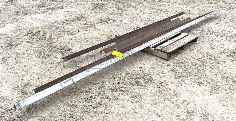 Group of angle iron up to 17' long