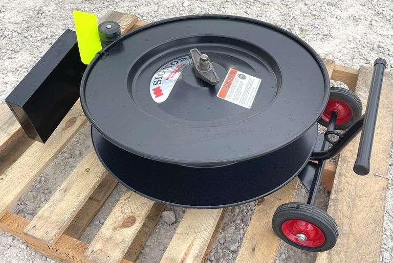 Unused Signode banding cart