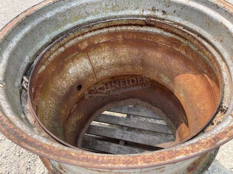 16"x36" clamp on dual rims