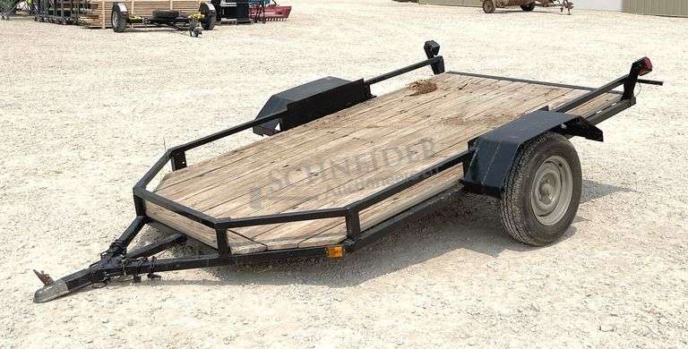6'x10.5' homemade utility trailer