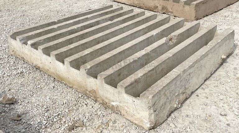 6'x7' concrete cattle guard