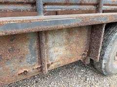 1992 Coose 20' gooseneck stock trailer