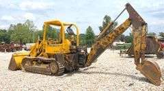 John Deere 450-B crawler loader w/ backhoe, steering & shifting problems