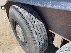 1986 STRL 16' flatbed utility trailer