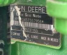 John Deere power unit w/ water pump
