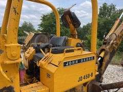 John Deere 450-B crawler loader w/ backhoe, steering & shifting problems