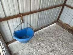 6'x8' steel skid mounted livestock shelter