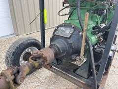 John Deere power unit w/ water pump