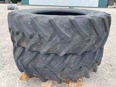 Pair of 18.4-38 tractor tires