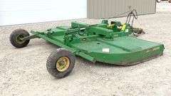 John Deere 1008 10' pull type brush hog