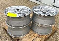 4-Chevrolet 20" aluminum rims