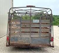 1992 Coose 20' gooseneck stock trailer