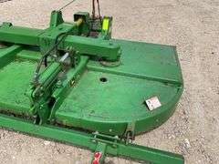 John Deere 1008 10' pull type brush hog
