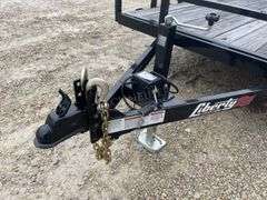 Unused 2024 Liberty 16' flatbed utility trailer
