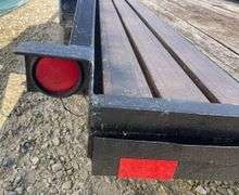 1986 STRL 16' flatbed utility trailer