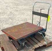 2'x3' hydraulic lift shop cart