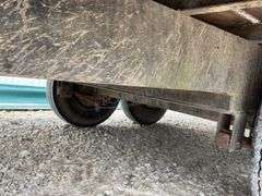 1992 Homemade 24' gooseneck flatbed trailer