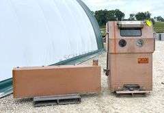 Zero Blast-N-Peen sand blast cabinet w/ dry filter