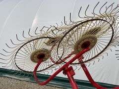 Durabilt 8 wheel V hay rake