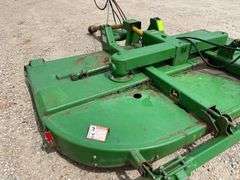 John Deere 1008 10' pull type brush hog