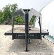 1992 Homemade 24' gooseneck flatbed trailer