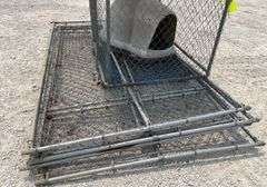 Group of dog pen panels & dog pen