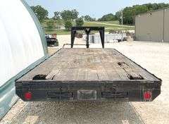 1992 Homemade 24' gooseneck flatbed trailer