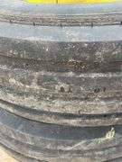 Pair of 16" 16-ply tires on 8-lug JD rims